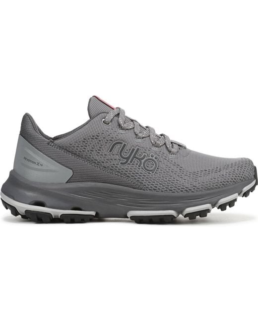 Ryka Gray Devotion X Tr Trail Walking Sneakers