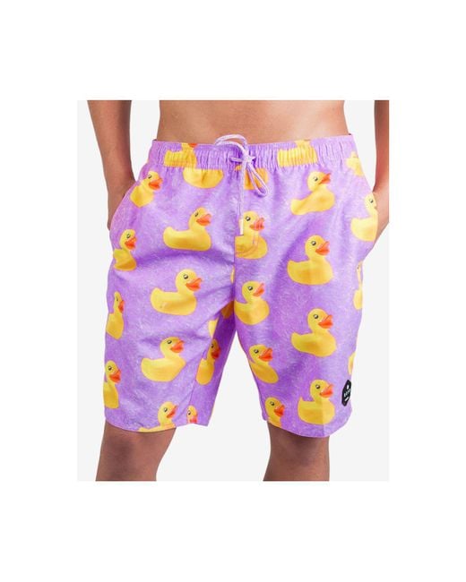 Neff Duck Print Hot Tub Shorts for Men | Lyst