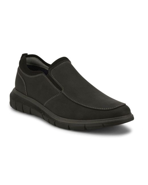 Dockers Black Cayden Supremeflex Casual Loafer Shoes for men