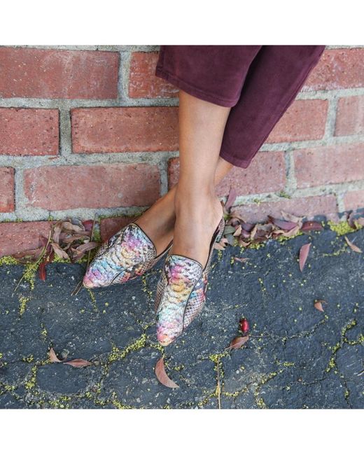 Alterre Brown Marilyn Customizable Pointed Loafer Slides