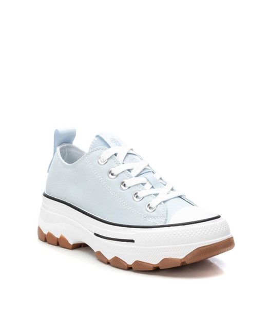 Xti White Refresh Collection Platform Sneakers By