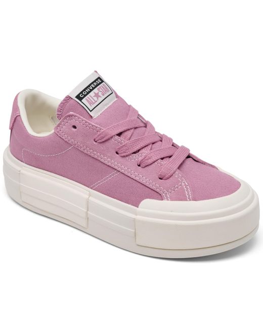 Converse Pink Chuck Taylor All Star Cruise Casual Sneakers From Finish Line