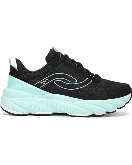Ryka Black Devotion Swift Round Toe Sneakers
