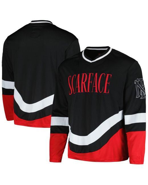 Reason Red And Scarface Hockey Jersey