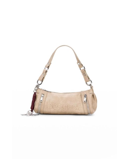 Desigual White Medium Bag
