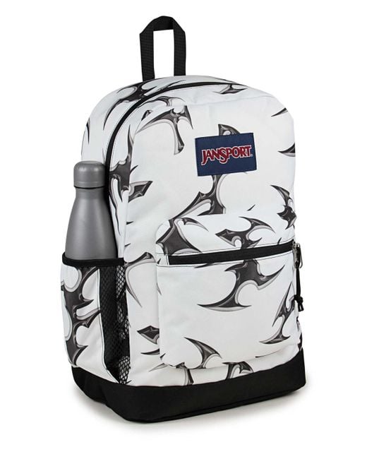 Jansport White Cross Town Plus Backpack