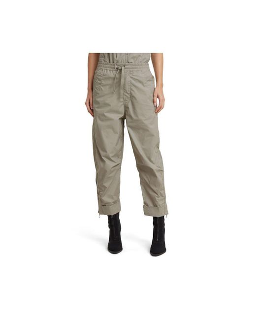 G-Star Gray Utility Cropped Pants