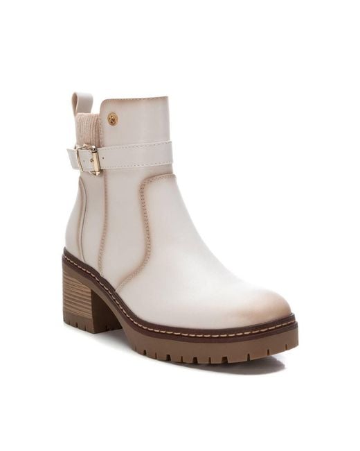 Xti Natural Casual Booties By