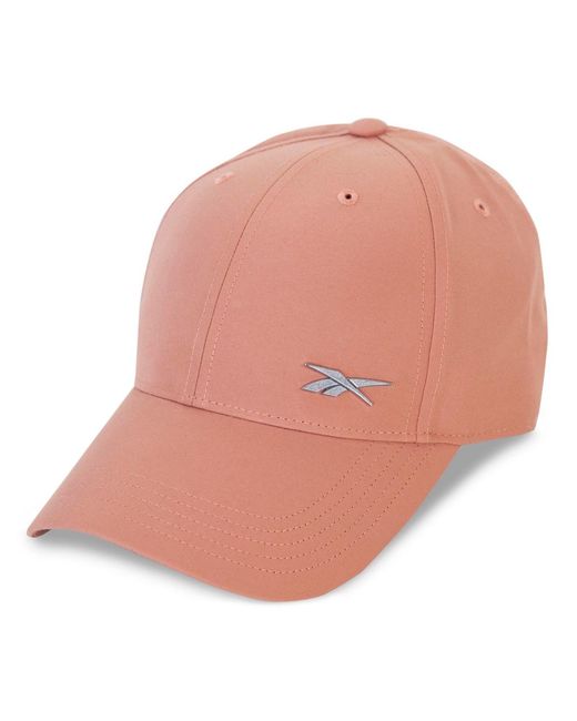 Reebok Pink Badge Logo Cap for men