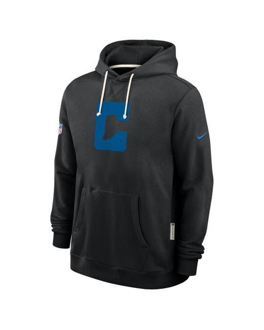 Nike Blue Indianapolis Colts Sideline Alt 2 Tight Coverage Performance Pullover Hoodie for men