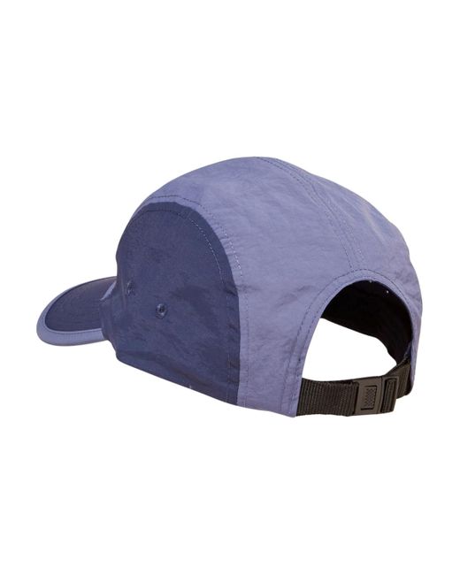 Cotton On Blue Nylon 5 Panel Hat for men