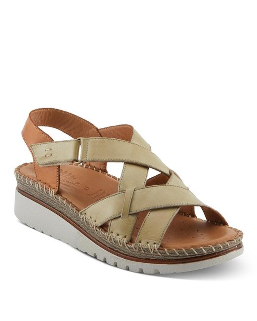 Spring Step Brown Migula Sandal