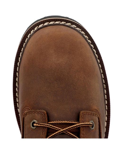 Georgia Boot Brown Core 37 Waterproof Work Boot for men