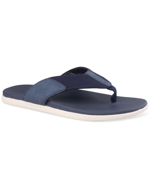 Club Room Blue Ralstonn Slip-on Thong Sandals for men