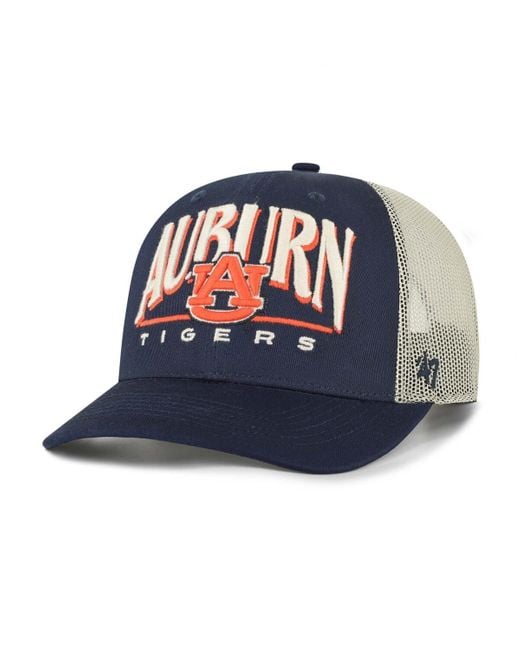'47 Blue Auburn Tigers Arid Adjustable Trucker Hat
