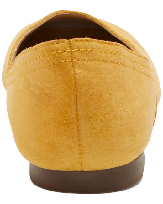 lucky brand yellow flats