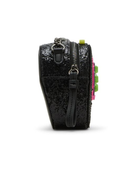 Betsey Johnson Black Level Up Small Crossbody Bag