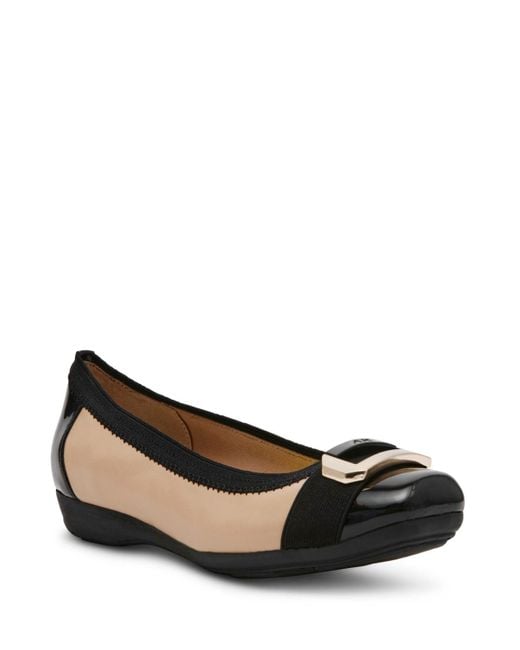 Anne Klein Brown Uplift Slip-on Flats