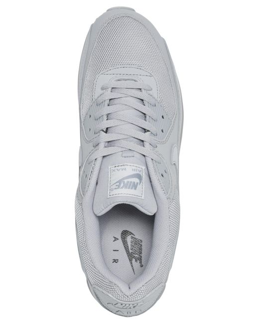 Nike Gray Air Max 90 Casual Sneakers From Finish Line for men