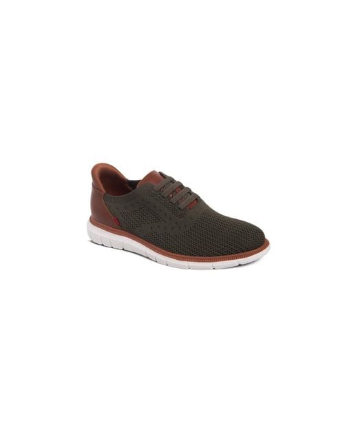 Marc Joseph New York Black Charles Ave Hands-free Slip On Technology Lightweight Mesh Oxfords for men