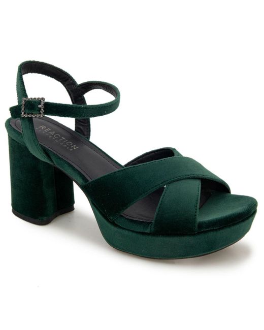 Cole Reaction Rubber Reeva Platform Sandals in Green Lyst