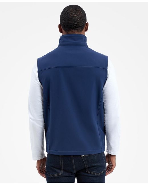 Michael Kors Blue Softshell Vest for men