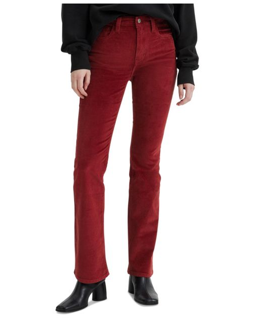 Levi's Red 725 High-waist Classic Stretch Bootcut Jeans