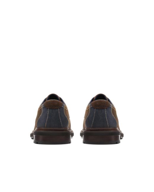 Clarks Brown Collection Burchill Derby Lace Up Dress Shoe for men