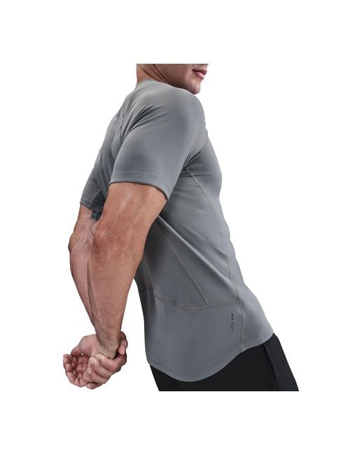 Nike Blue Pro Training Dri-fit Short-sleeve T-shirt for men