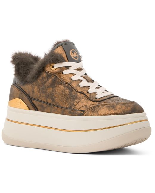 Michael Kors Natural Michael Hayes Lace-up Shoes