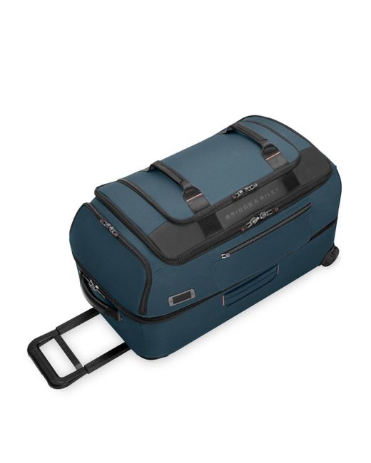 Briggs & Riley Blue Medium Upright Duffle