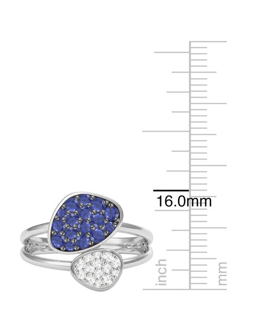 Macy's Lab Grown Ruby (3/4 Ct. T.w. in Blue | Lyst