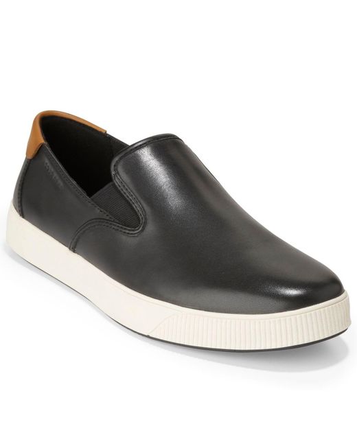 Cole Haan Black Nantucket 2.0 Slip-on Sneakers for men