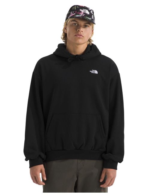 The North Face Black Evolution Simple Dome Oversized Hoodie for men