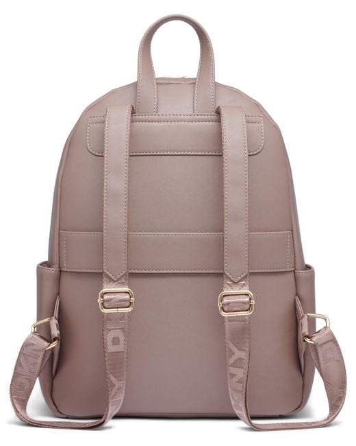 DKNY Gray Clean Cut 14" Backpack