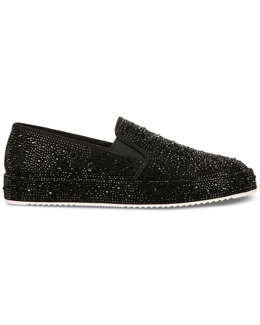 INC International Concepts Black Lenna Slip-on Embellished Sneakers