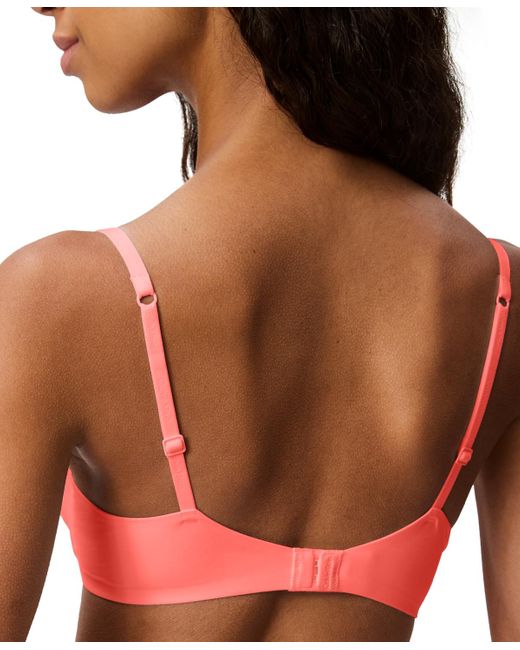 Calvin Klein Pink Perfectly Fit Lightly Lined Full Coverage T-shirt Bra F3837