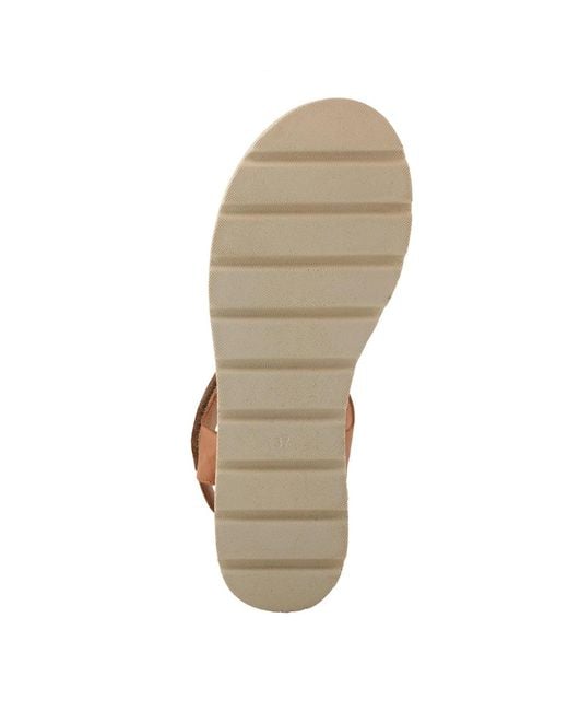 Spring Step Brown Hileman Platform Sandal