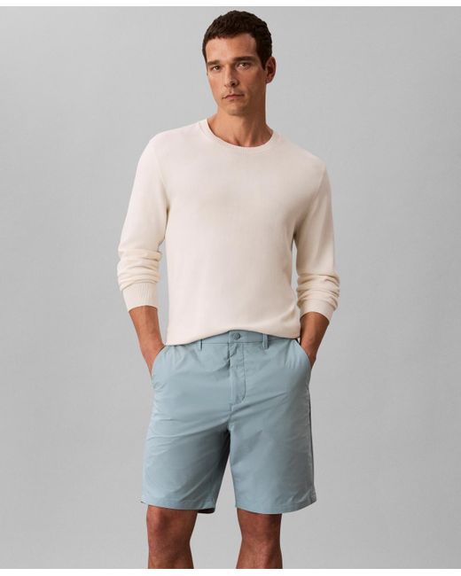 Calvin Klein Gray Classic 9" Tech Shorts for men