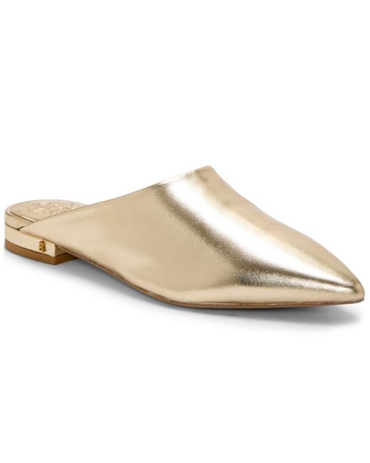 Vince Camuto White Arlette Slip-on Mules