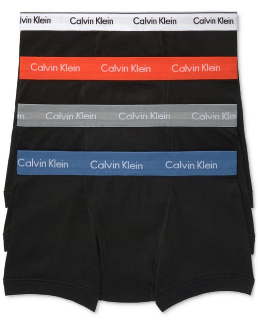 Calvin Klein Classic Briefs 4-pack U4000 in Black for Men | Lyst
