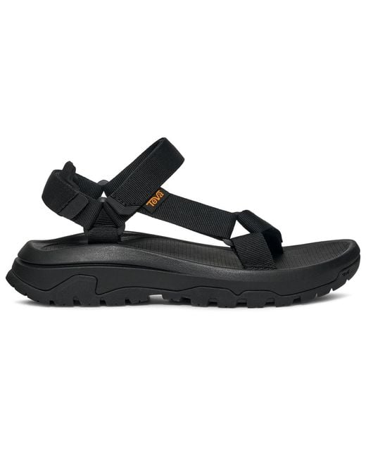 Teva Black Hurricane Round-toe Sandals for men