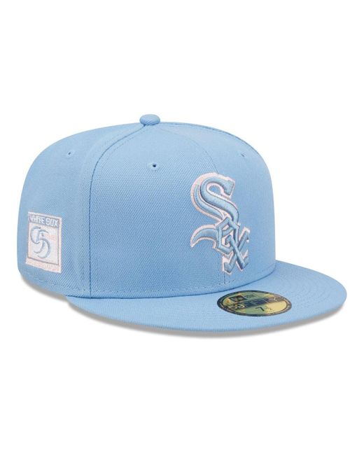 KTZ Light Blue Chicago White Sox 95th Anniversary 59fifty Fitted Hat