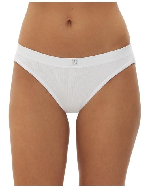 Gap Body Logo Comfort Bikini Underwear Gpw01075 in White