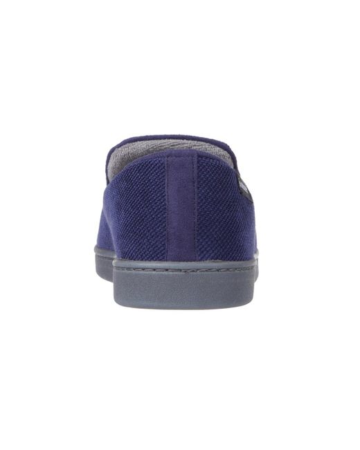 Isotoner Blue Diamond Corduroy Loafers for men