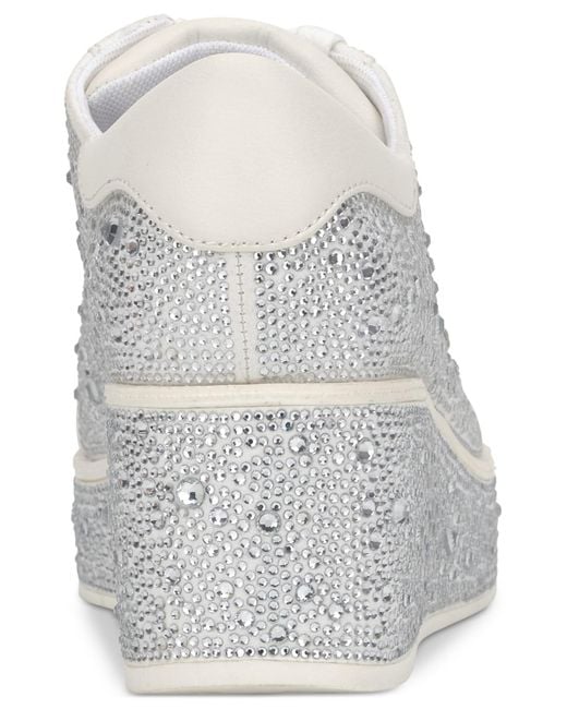 INC International Concepts Gray Aideen Wedge Sneakers