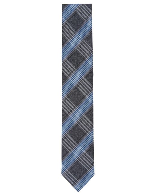 Tallia Blue Sloane Plaid Tie for men