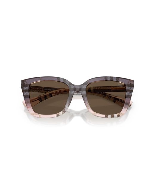 Burberry Brown Square Sunglasses