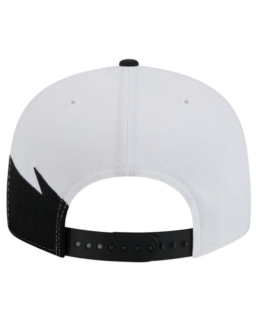 KTZ Black/white Pittsburgh Pirates jagged 9fifty Snapback Hat for men