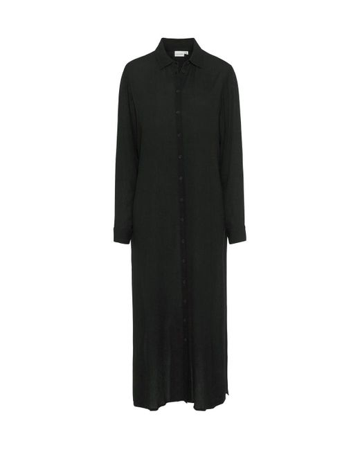 Lascana Black Button Down Dress